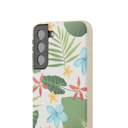 "Caribbean Leaf Carnival"  Eco Biodegradable Phone Cases - iPhone and Galaxy