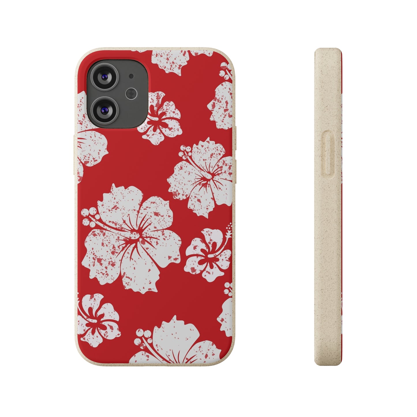 "Hibiscus Hues" Eco Biodegradable Phone Cases - iPhone and Galaxy