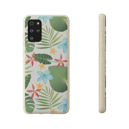 "Caribbean Leaf Carnival"  Eco Biodegradable Phone Cases - iPhone and Galaxy