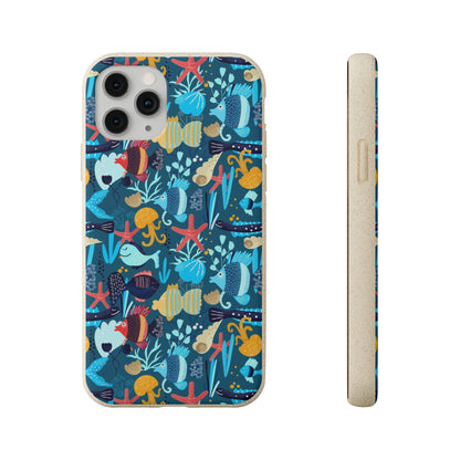 "Aqua Wonderland" Eco Biodegradable Cases - iPhone and Galaxy