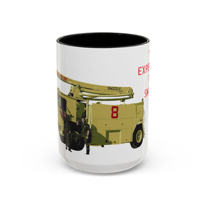 P-19 Experimental “Snozzle Test Rig” Crash Fire Rescue Coffee Mug by Island Vibes For Life