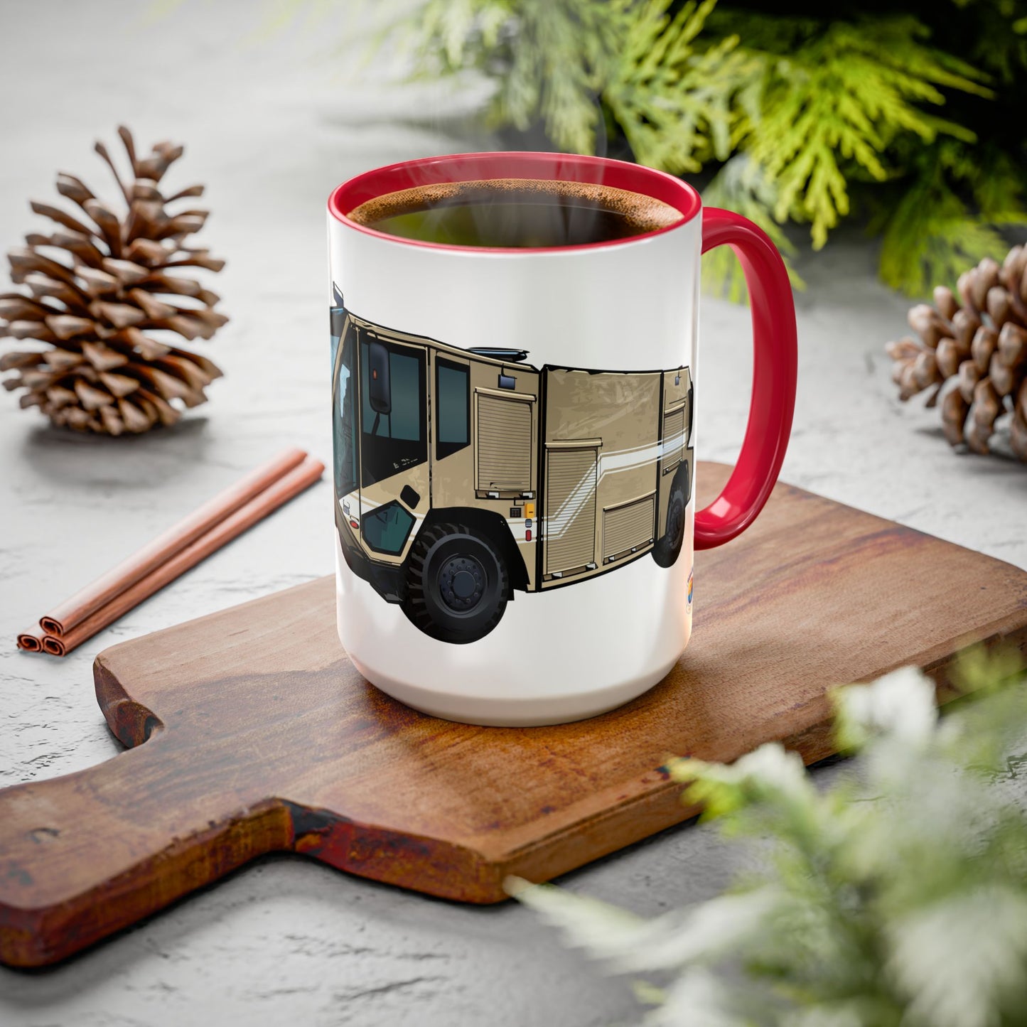 A/S 32 P-19C “The New Guy” Crash Fire Rescue Coffee Mug by Island Vibes For Life