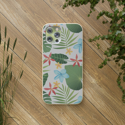 "Caribbean Leaf Carnival"  Eco Biodegradable Phone Cases - iPhone and Galaxy