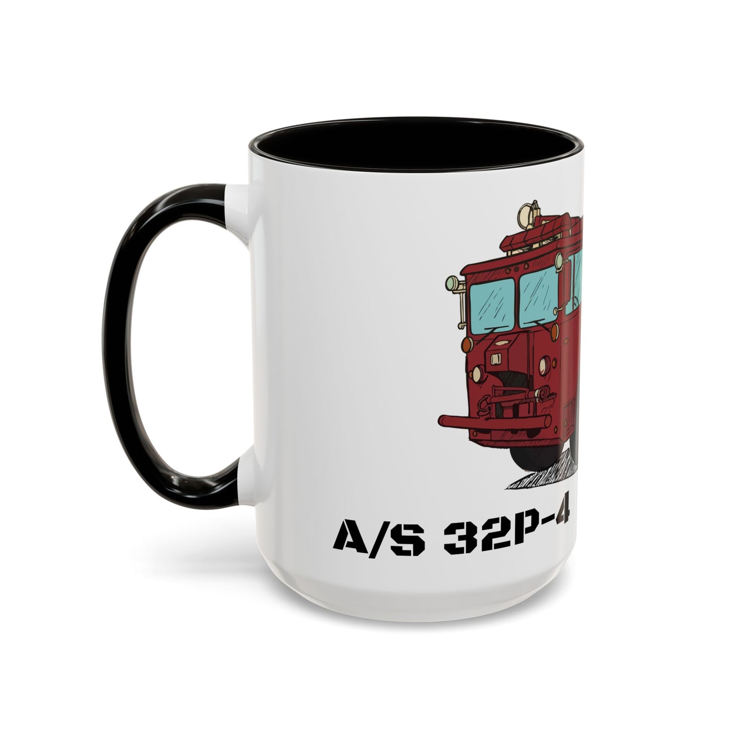 A/S 32 P-4 CFR Truck Fundraiser Coffee Mug by Island Vibes For Life