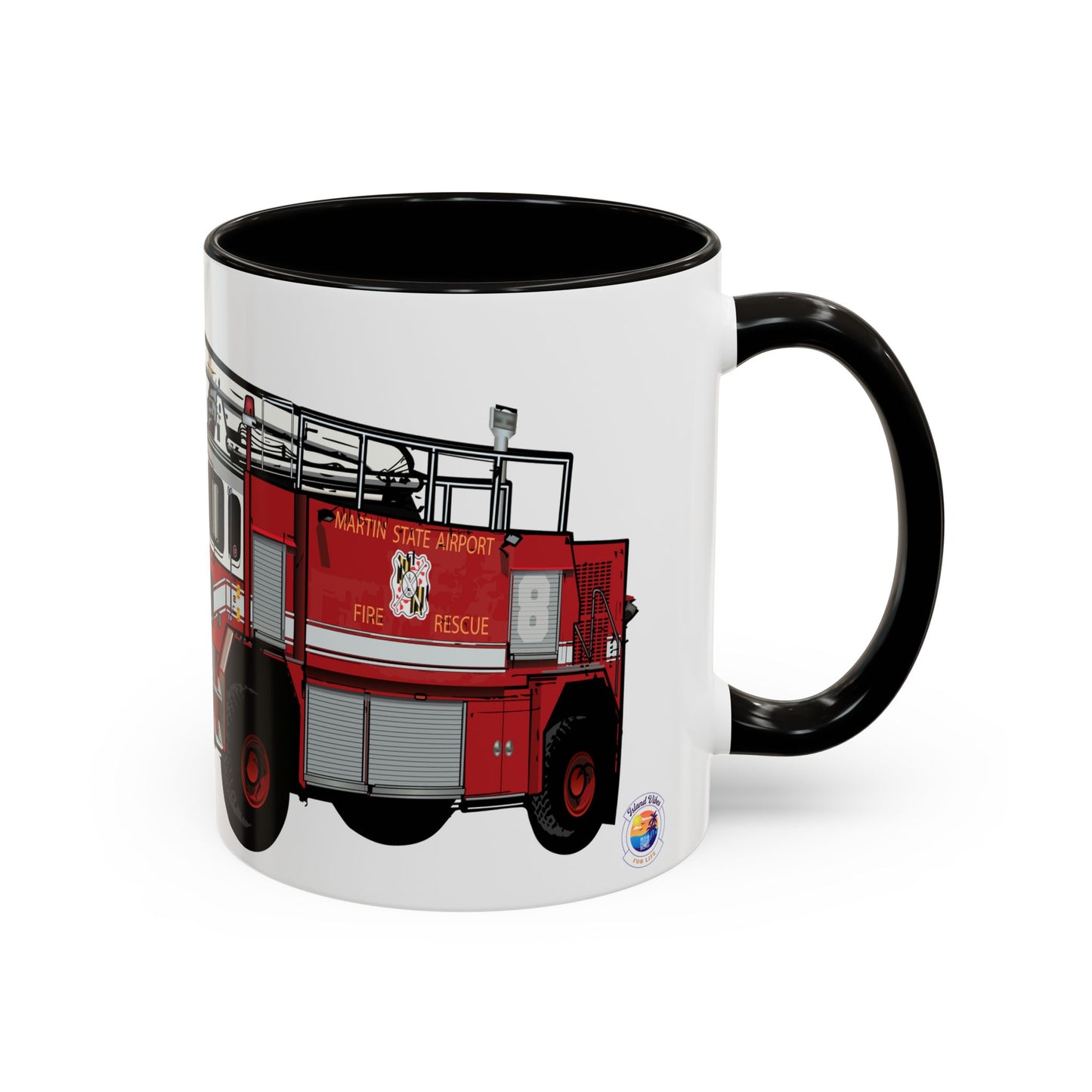Oshkosh T-1500 “Air Guard Snozzle” Coffee Mug by Island Vibes For Life