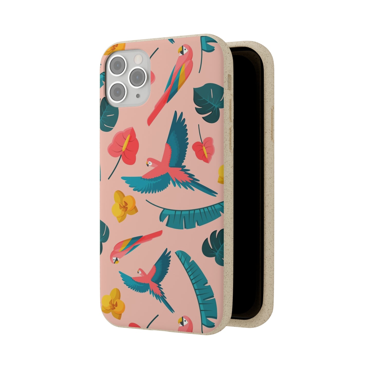 "Colorful Plumage"  Eco Biodegradable Phone Cases - iPhone and Galaxy