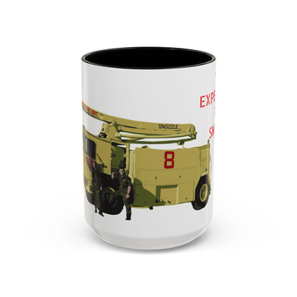 P-19 Experimental “Snozzle Test Rig” Crash Fire Rescue Coffee Mug by Island Vibes For Life