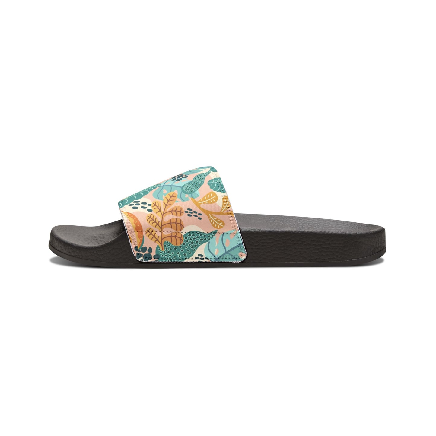 "Earthy Tropics Reverie" Men's Beach Sandals