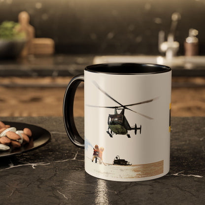 HH-43 Rescue Coffee Mug -  USAF ARFF Huskie Helicopter Mug exclusive by Island Vibes For Life