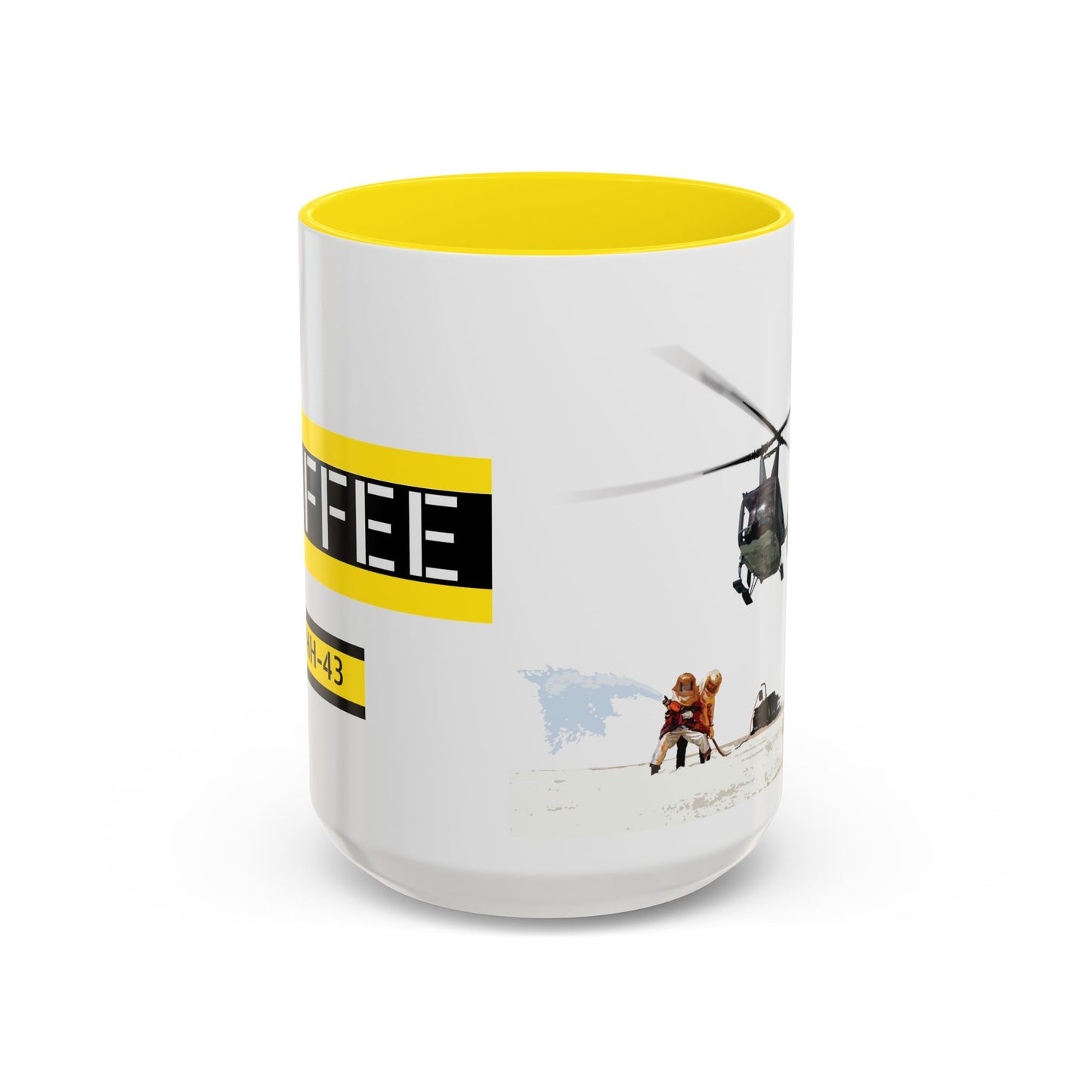 HH-43 Rescue Coffee Mug -  USAF ARFF Huskie Helicopter Mug exclusive by Island Vibes For Life