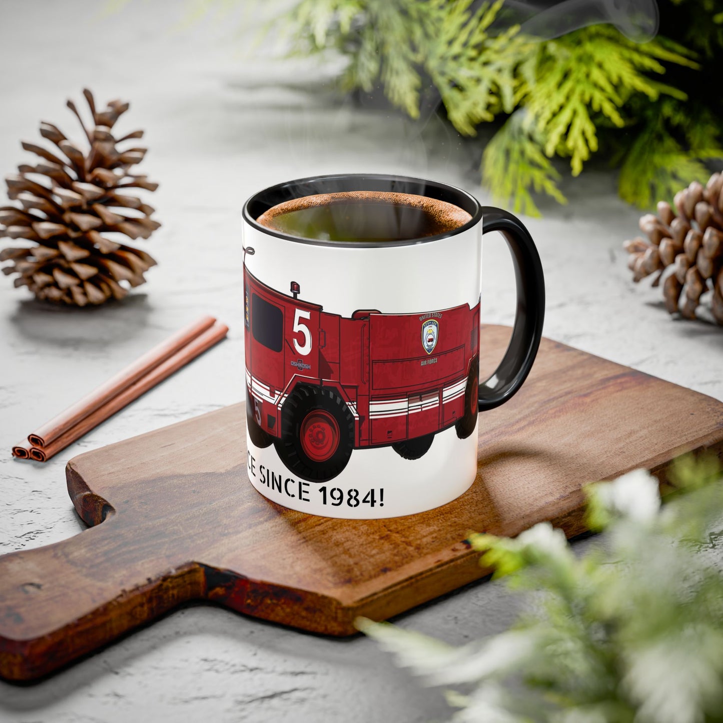 A/S 32 P-19 Crash Fire Rescue Coffee Mug by Island Vibes For Life