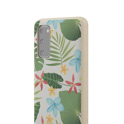 "Caribbean Leaf Carnival"  Eco Biodegradable Phone Cases - iPhone and Galaxy