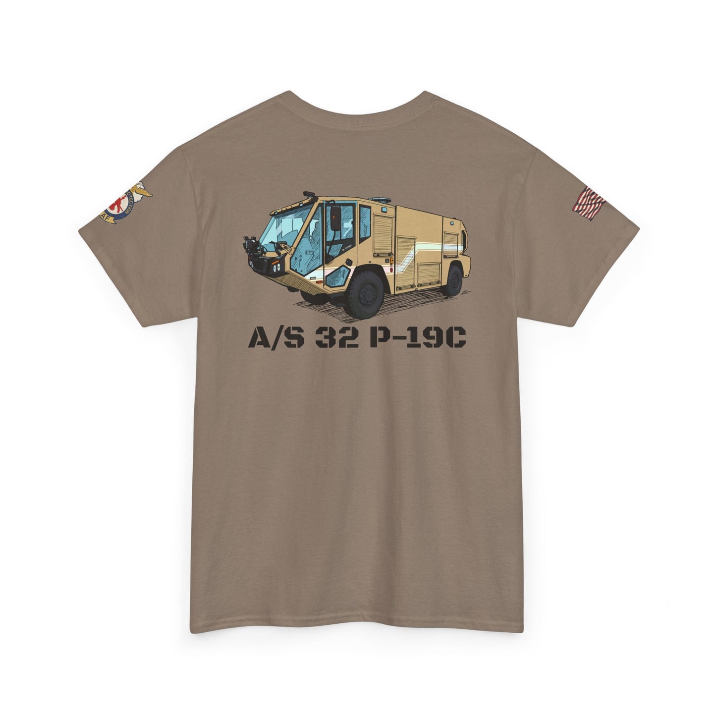 A/S 32 P-19C ARFF Truck Fundraiser Tee by Island Vibes For Life