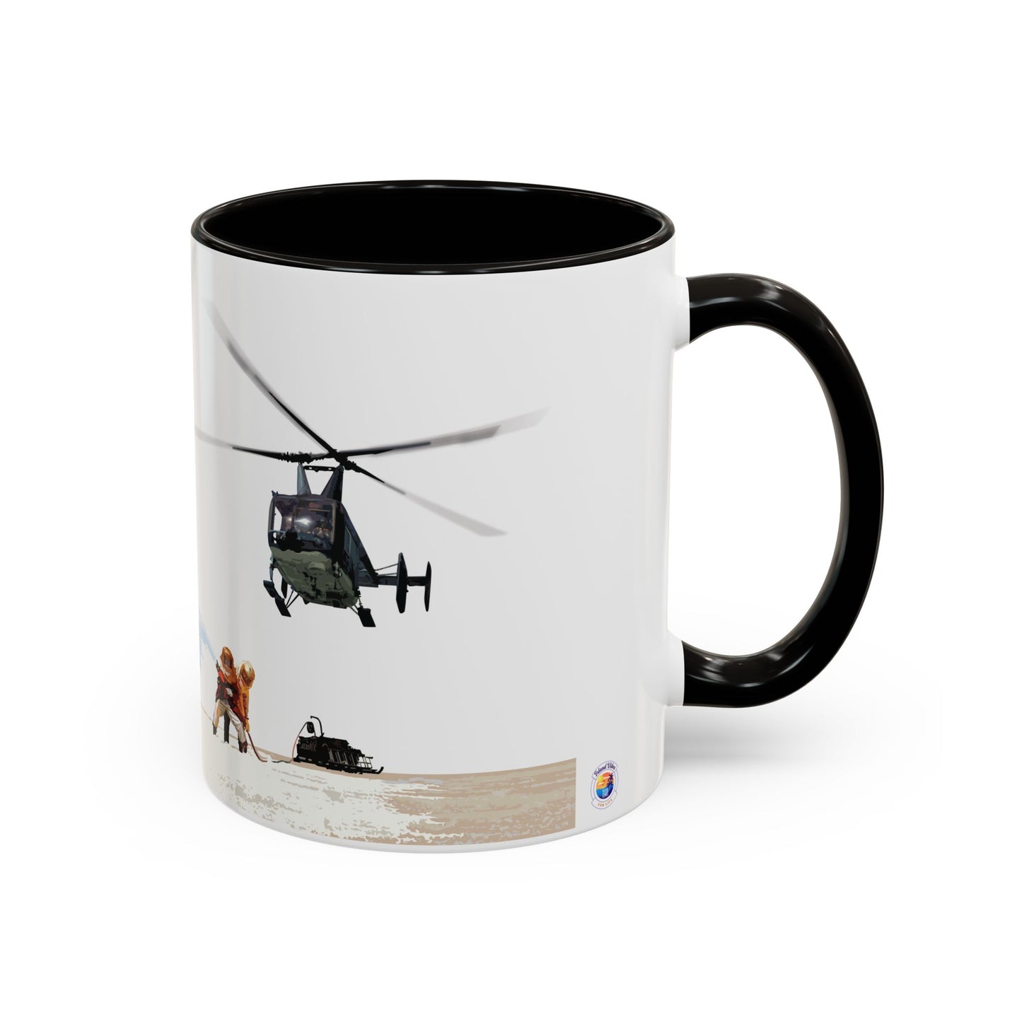 HH-43 Rescue Coffee Mug -  USAF ARFF Huskie Helicopter Mug exclusive by Island Vibes For Life