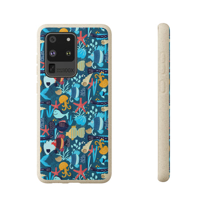 "Aqua Wonderland" Eco Biodegradable Cases - iPhone and Galaxy