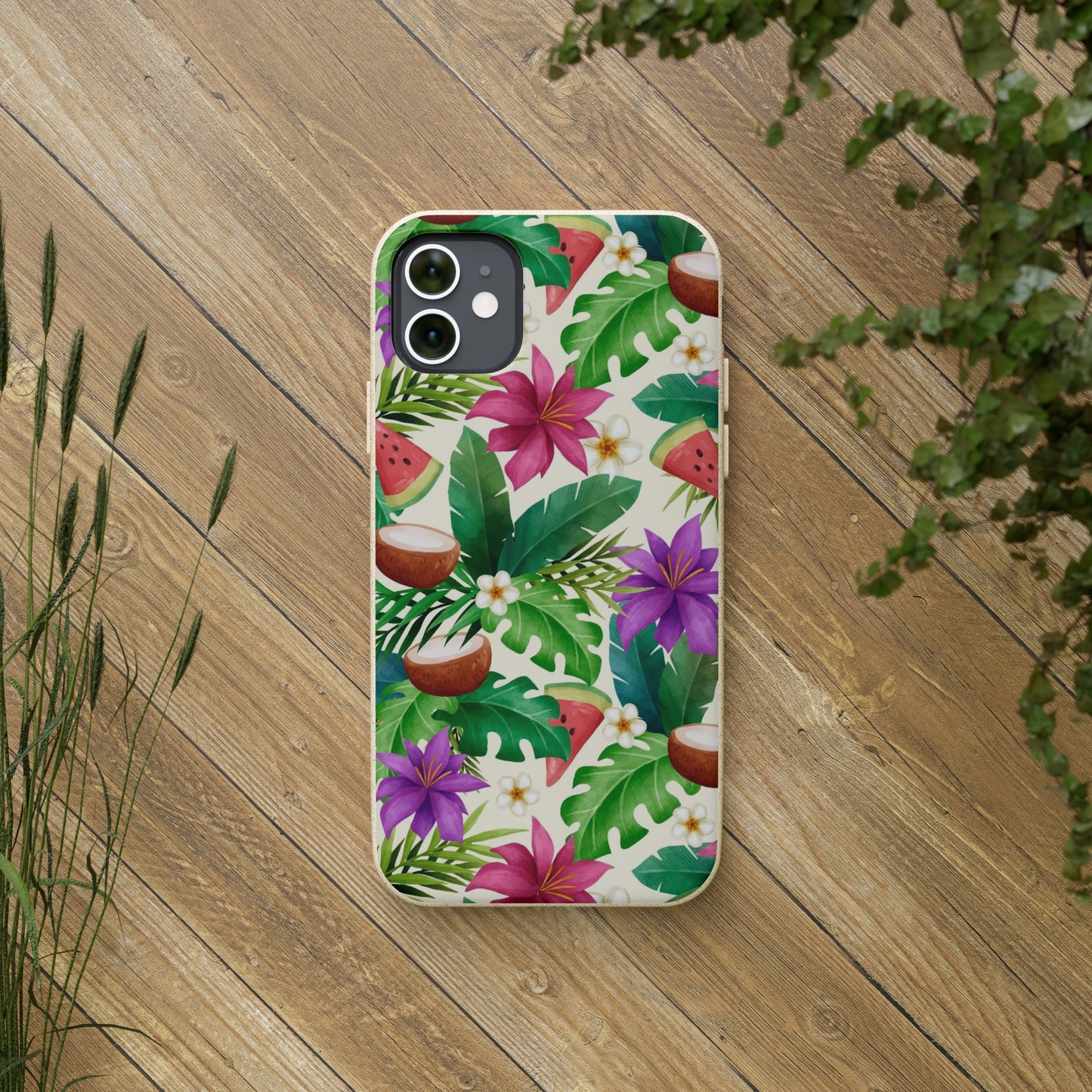 "Exotic Fruit Blossom" Eco Biodegradable Cases - iPhone and Galaxy