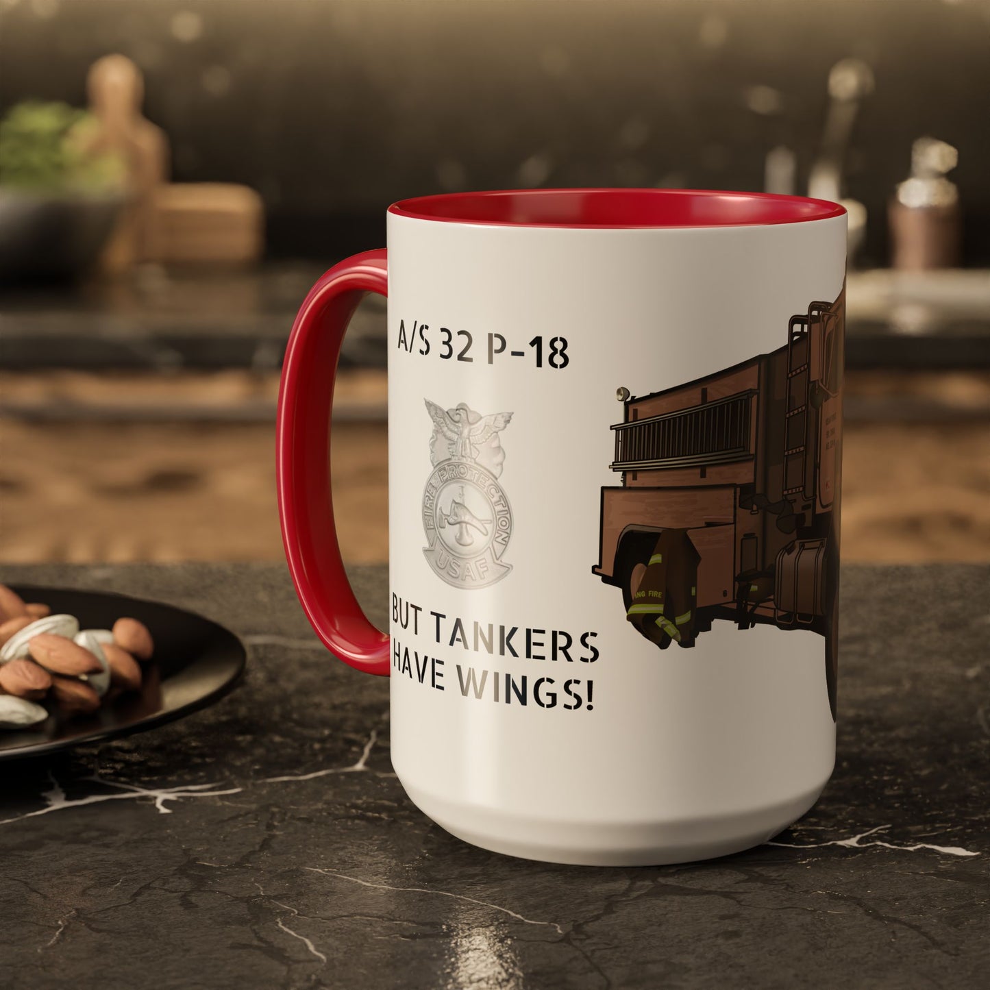 A/S 32 P-18 Tanker “But Tankers Have Wings” Coffee Mug by Island Vibes For Life