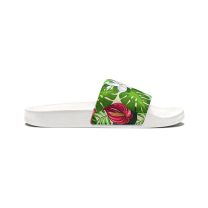 "Jungle Odyssey Hues: Beach Vibes" Men's Beach Sandals