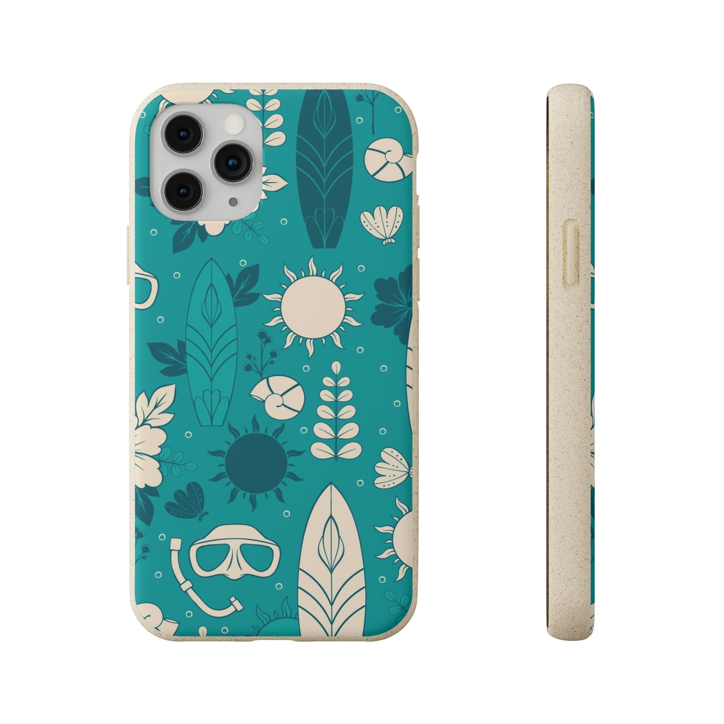 "Surf's Up, Dive Down" Eco Biodegradable Cases - iPhone and Galaxy