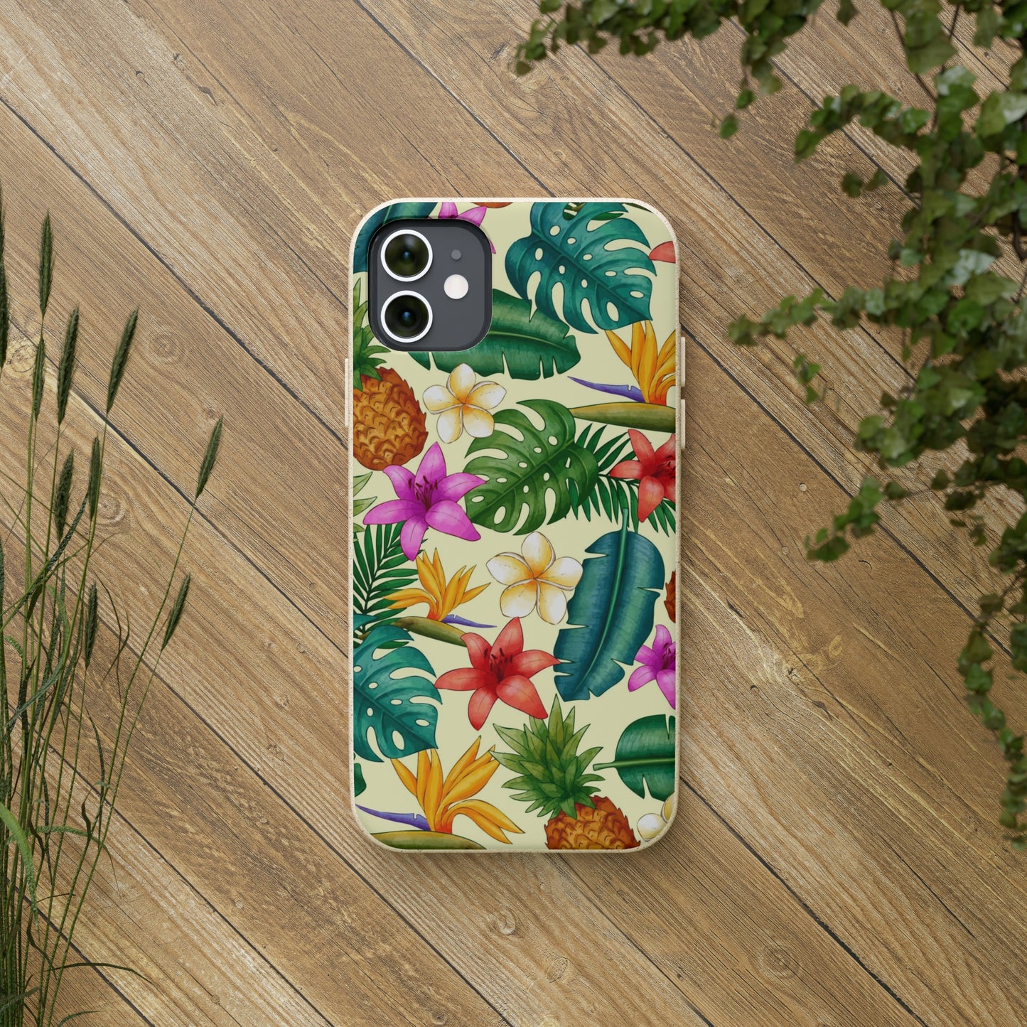 "Pineapple Infused" Eco Biodegradable Phone Cases -iPhone and Galaxy