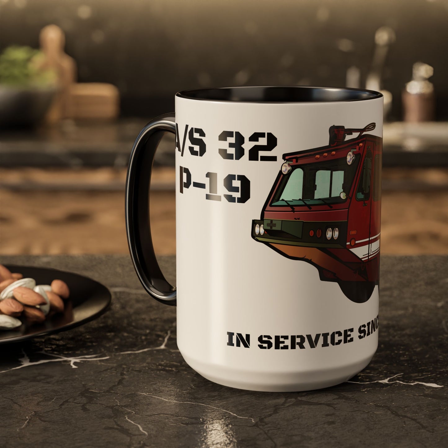 A/S 32 P-19 Crash Fire Rescue Coffee Mug by Island Vibes For Life