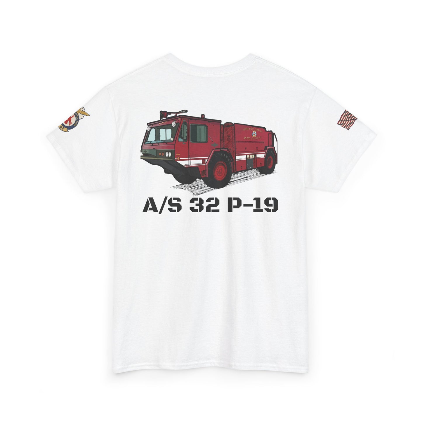A/S 32 P-19 ARFF Truck Fundraiser Tee by Island Vibes For Life
