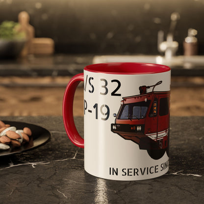 A/S 32 P-19 Crash Fire Rescue Coffee Mug by Island Vibes For Life