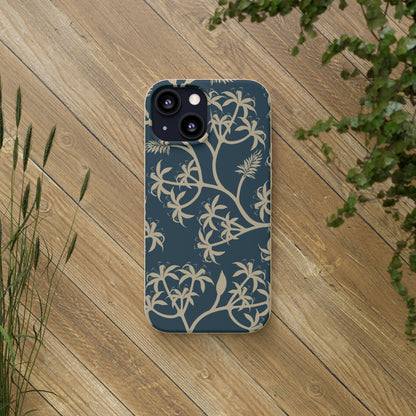 "Earthy Bluescape Oasis" Eco Biodegradable Cases - iPhone and Galaxy