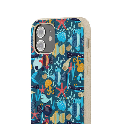 "Aqua Wonderland" Eco Biodegradable Cases - iPhone and Galaxy