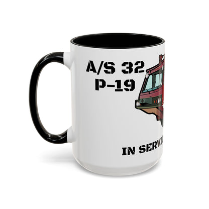 A/S 32 P-19 Crash Fire Rescue Coffee Mug by Island Vibes For Life