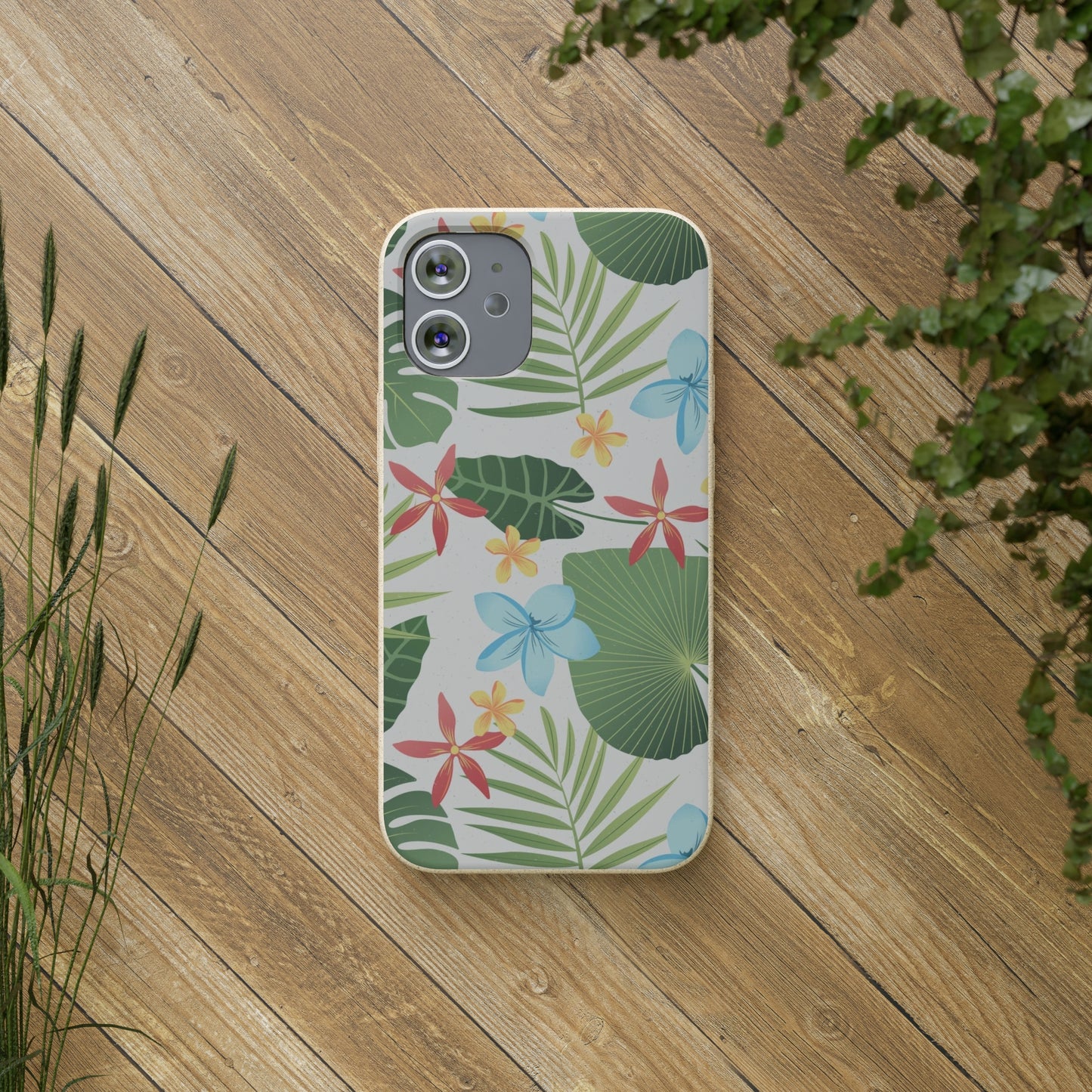 "Caribbean Leaf Carnival"  Eco Biodegradable Phone Cases - iPhone and Galaxy