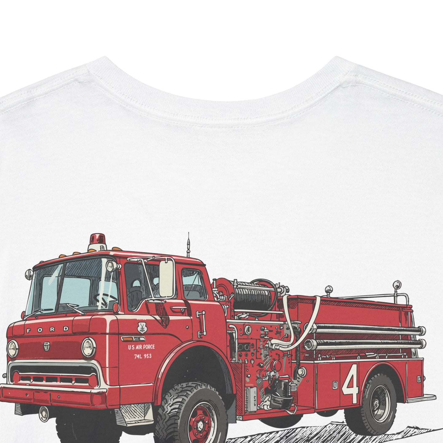 P-8 CFR Truck Fundraiser Tee by Island Vibes For Life