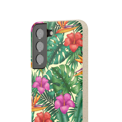 "Bird of Paradise Delight"  Eco Biodegradable Phone Cases - iPhone and Galaxy