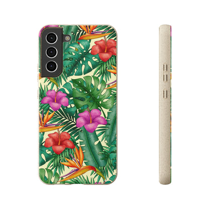 "Bird of Paradise Delight"  Eco Biodegradable Phone Cases - iPhone and Galaxy