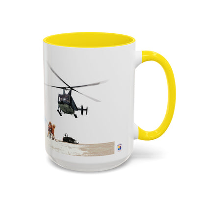 HH-43 Rescue Coffee Mug -  USAF ARFF Huskie Helicopter Mug exclusive by Island Vibes For Life