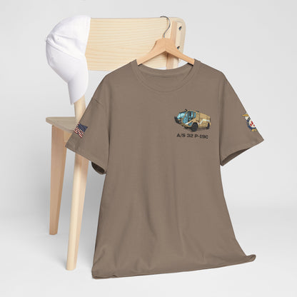 A/S 32 P-19C ARFF Truck Fundraiser Tee by Island Vibes For Life