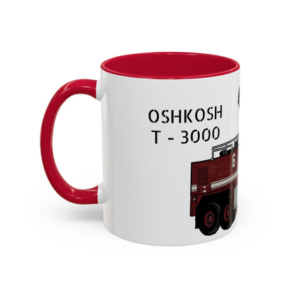Oshkosh T-3000 Crash Fire Rescue Coffee Mug by Island Vibes For Life