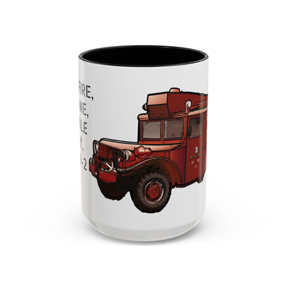 R-2 Crash Fire Rescue Coffee Mug by Island Vibes For Life