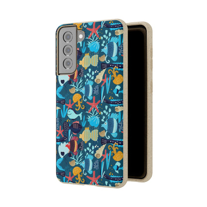 "Aqua Wonderland" Eco Biodegradable Cases - iPhone and Galaxy