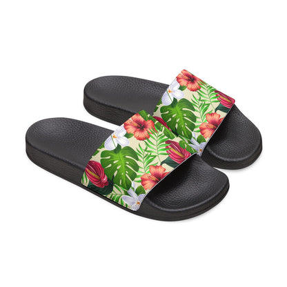 "Jungle Odyssey Hues: Beach Vibes" Women's Beach Sandals