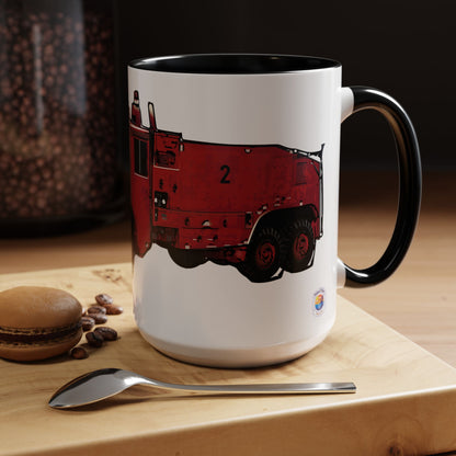 A/S 32 P-4 CFR Truck Fundraiser Coffee Mug by Island Vibes For Life