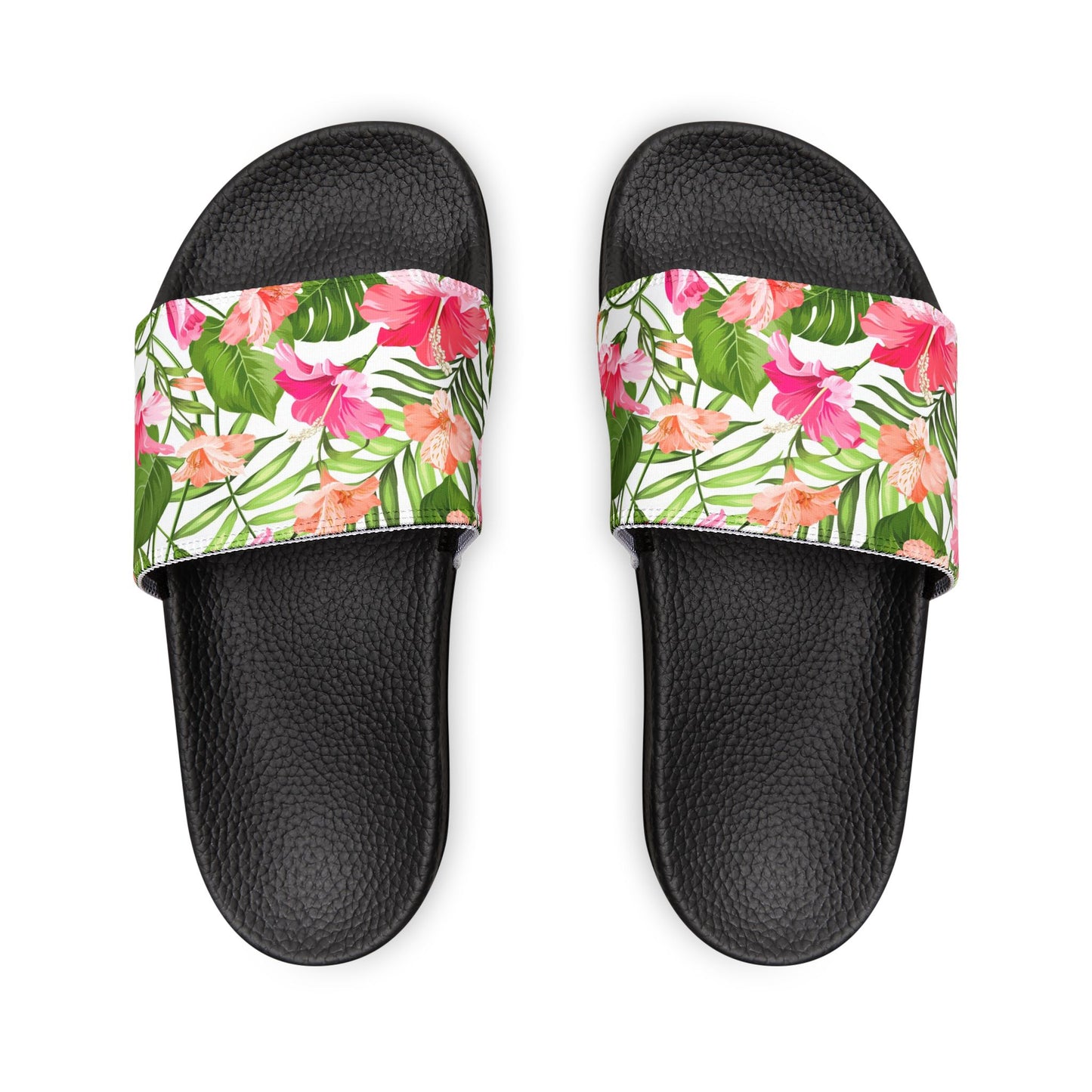 "Blooming Hibiscus" Men's Beach Sandals