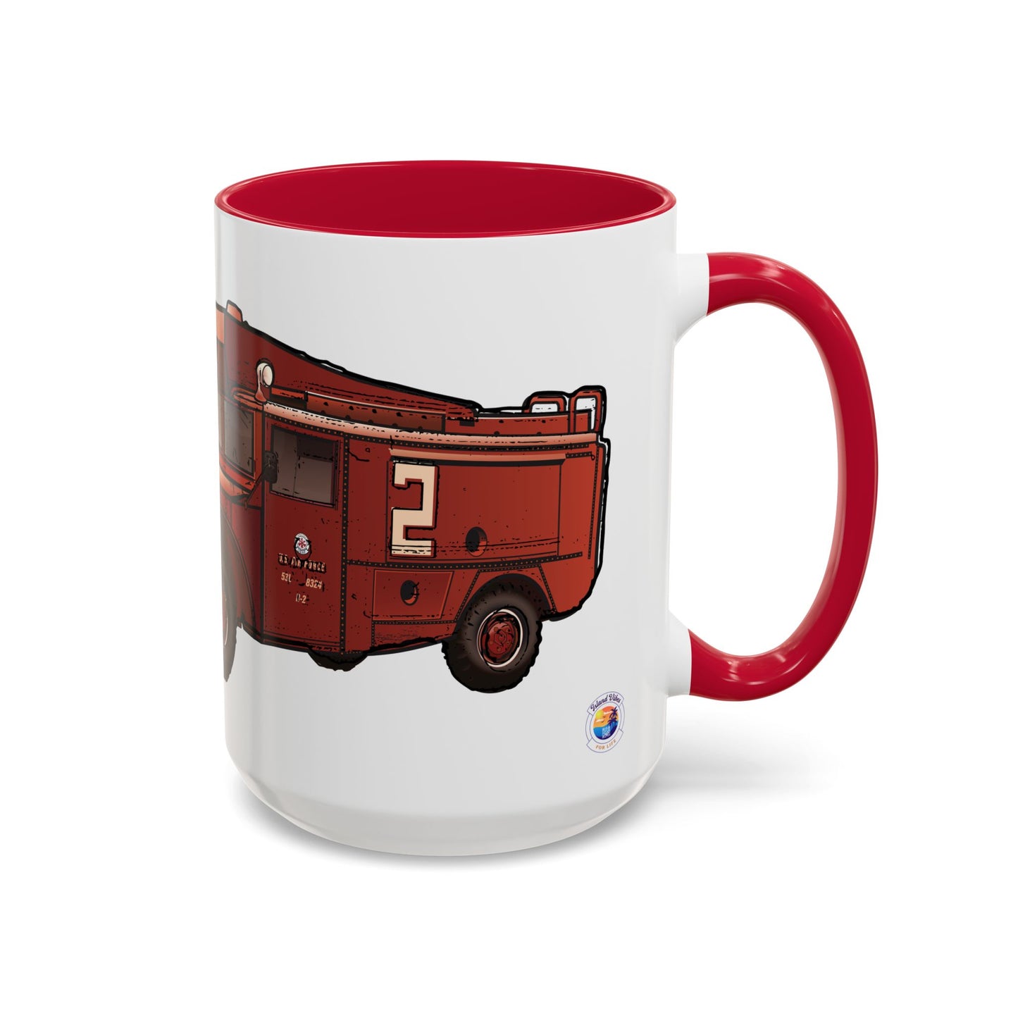 R-2 Crash Fire Rescue Coffee Mug by Island Vibes For Life