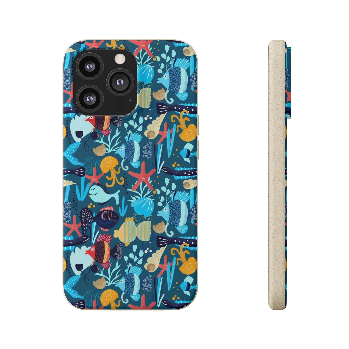 "Aqua Wonderland" Eco Biodegradable Cases - iPhone and Galaxy