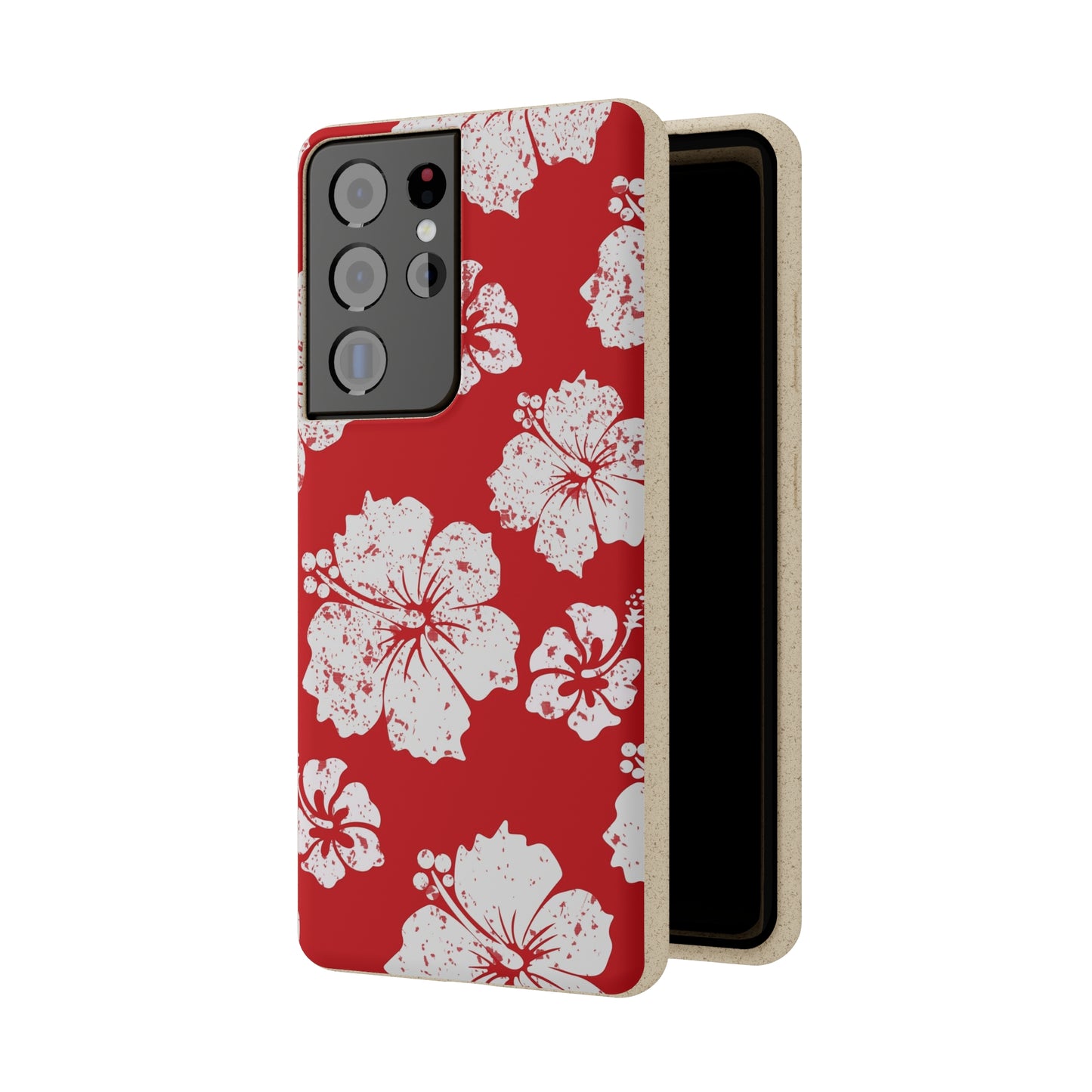 "Hibiscus Hues" Eco Biodegradable Phone Cases - iPhone and Galaxy