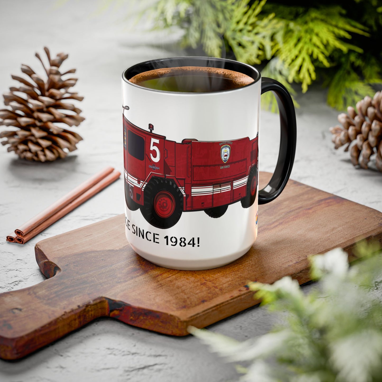 A/S 32 P-19 Crash Fire Rescue Coffee Mug by Island Vibes For Life