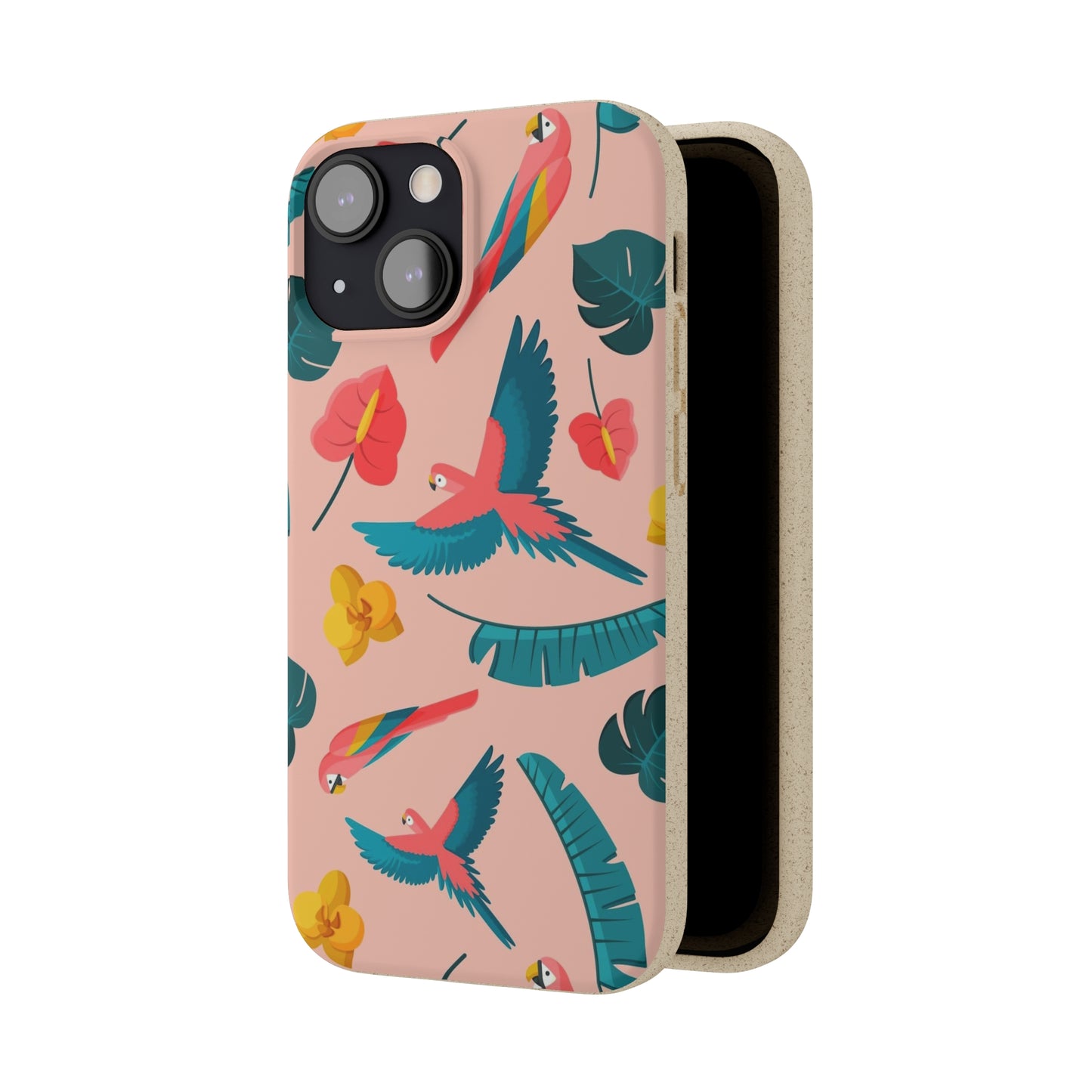 "Colorful Plumage"  Eco Biodegradable Phone Cases - iPhone and Galaxy