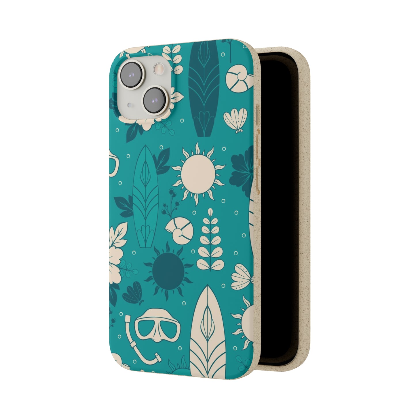 "Surf's Up, Dive Down" Eco Biodegradable Cases - iPhone and Galaxy