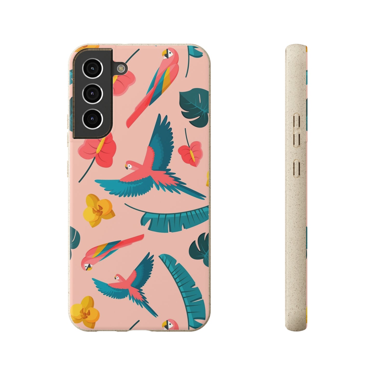 "Colorful Plumage"  Eco Biodegradable Phone Cases - iPhone and Galaxy