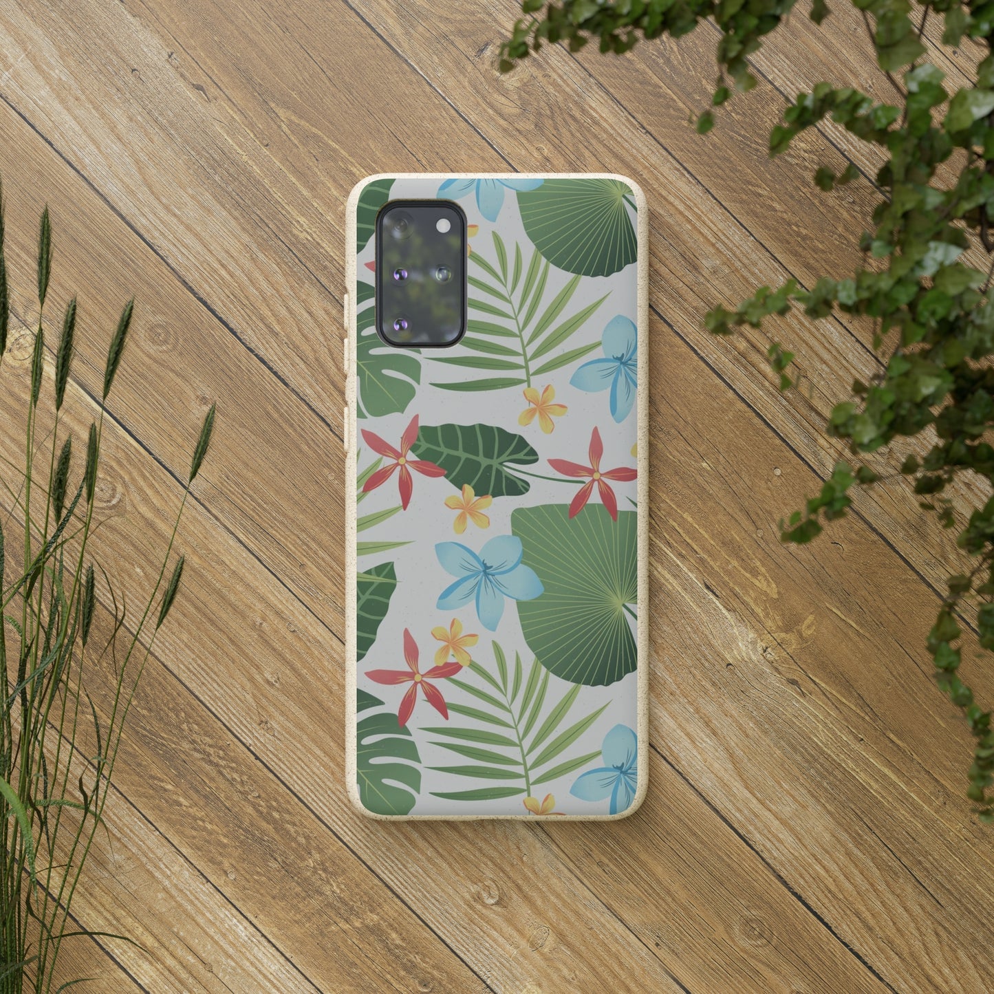 "Caribbean Leaf Carnival"  Eco Biodegradable Phone Cases - iPhone and Galaxy